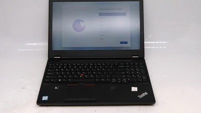 Lenovo ThinkPad P50 16'' i7-6820hq 32GB 512GB - Fair READ DESC