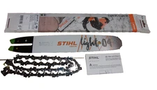 Stihl 12" Guide Bar 3/8" .050" 44DL OEM 3005-000-4805 63PS-44 Chain #GL-S4A1