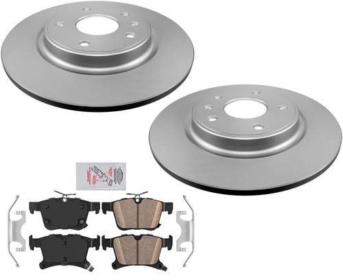 Detroit Axle - Brake Rotors For 2017-2021 Chrysler Pacifica 2020 Replacement 12 99 Inch Front 12 60 Inc