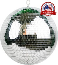 Bola de espejos de 16 pulgadas para discoteca, DJ, club, fiesta, boda, decoraci 