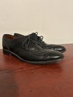 Allen Edmonds McTavish Oxford Wingtip Brogue Leather Black Men US 9.5 D EUC — photo 6