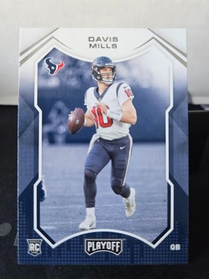 2021 Panini Playoff #223 Davis Mills Kickoff Houston Texans Rookie