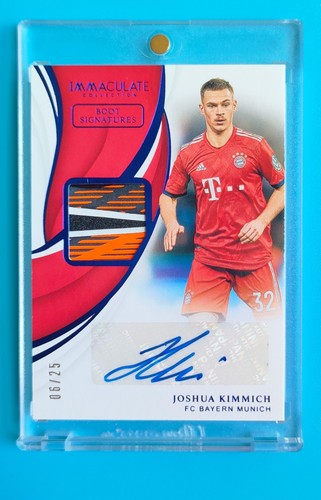 2018-19 Immaculate Bayern Munich Kimmich Match-worn Boot Patch 6/25