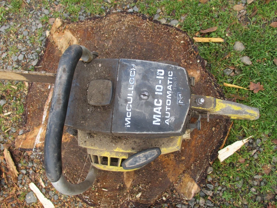 Ancien Tronconneuse de Collection McCulloch 10-10  Pas Stihl, REXO, PPK - Photo 3/4