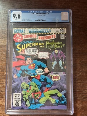 DC Comics Presents #27 DC 1980 CGC 9.6 White Pages / 1st App Mongul / Bronze Key