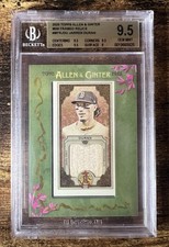 Jarren Duran BGS 9.5 💥 2025 Topps Allen & Ginter Mini Framed Relics #MFR-JDU