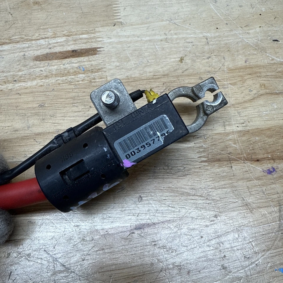 2000-2006 BMW COUPE BOOT TRUNK BATTERY MAIN POSITIVE POWER CABLE 8368714 OEM* Foto 3 de 4