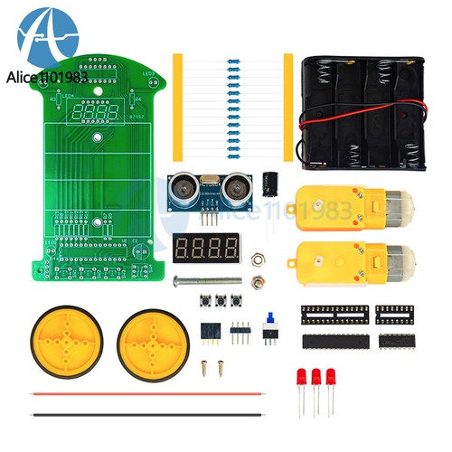 Kit ultrasuoni evitamento ostacoli auto fai da te programmazione auto intelligente - Foto 22 di 24