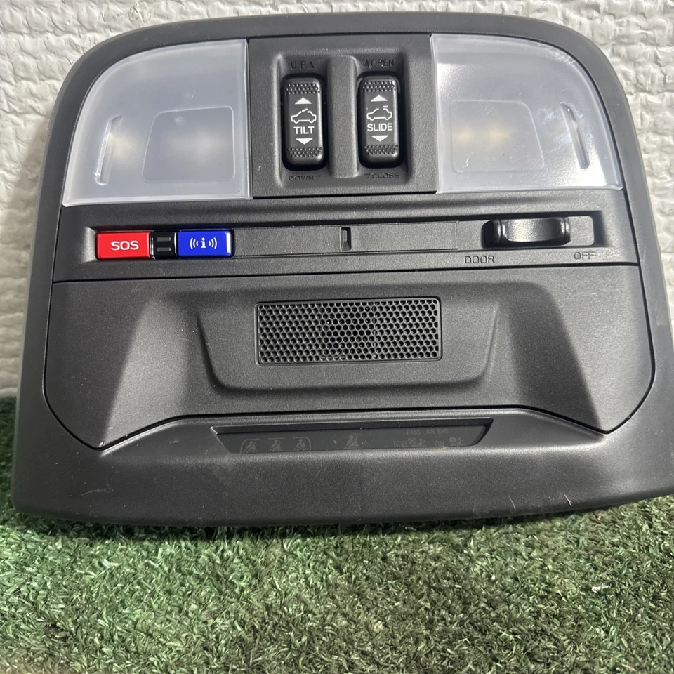 SUBARU WRX PREMIUM 22-25 OEM FRONT OVERHEAD DOME LIGHT SUNROOF SWITCH BLACK - Image 2 of 4