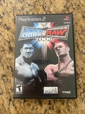 WWE SmackDown vs. Raw 2006 Sony PlayStation 2 PS2 Tested Works 100%
