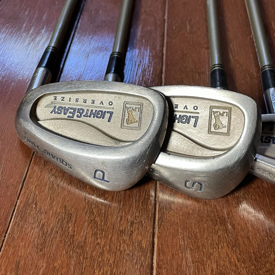 Square Two Light & Easy Oversize RH Ladies Golf Clubs 8pc Set  3-4-5-6-7-9-SW-PW - Image 3 of 4