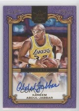 2024 Court Kings Legacy Portrait Signatures 14/35 Kareem Abdul-Jabbar Auto pu3