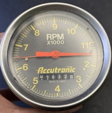 Accutronic Jones Motorola Corporationrpm X1000 Tachometer Revs X 1000 Vg2 Accutronic Jones Motorola Corporationrpm X1000 Tachometer Revs X 1000 Vg2