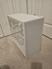 NZXT H5 Flow White ATX Mid Tower Case Tempere...