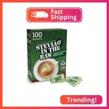 Stevia In The Raw, Plant Based Zero Calorie, No Erythritol, Sugar Substitute, Su