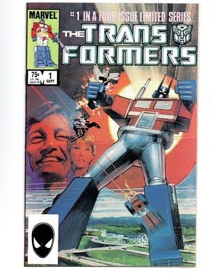 TRANSFORMERS #1 (1984) - GRADE 9.0 - MARVEL 2ND PRINTING FIRST APP BILL MANTLO