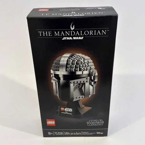 LEGO 75328 Star Wars The Mandalorian Helmet | NEW & Factory Sealed