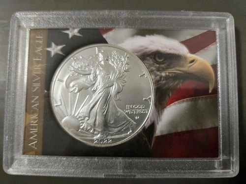 2022 AMERICAN EAGLE 1 OUNCE .999 FINE SILVER DOLLAR COIN USA STATUE OF LIBERTY