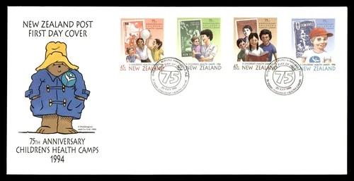 Mayfairstamps New Zealand FDC 1994 Children and Stamps Paddington First Day Cove