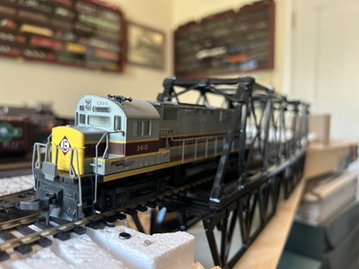 #ad Atlas HO Erie Lackawanna #2410 Alco C 424 Phase 1 Diesel Engine 8056 DC $139.95