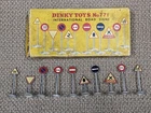 Dinky Toys International Road Signs No 771 Vintage Original Box 85% Complete