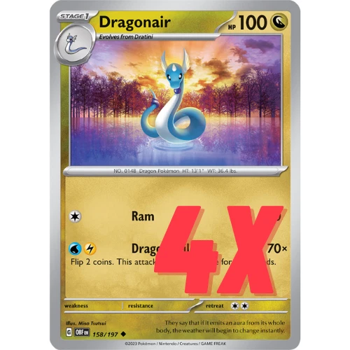 dragonair pokemon card value Dragonite 149/165 - Dratini - 151 - Evolution Set Colorless Retreat Cost Someone gave a 4-year-old this