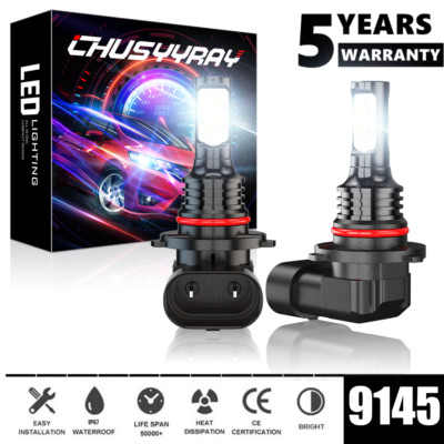 9006 LED Fog Light Bulbs for Dodge RAM 1500 2500 3500 2013-2015 2016 2017 2018