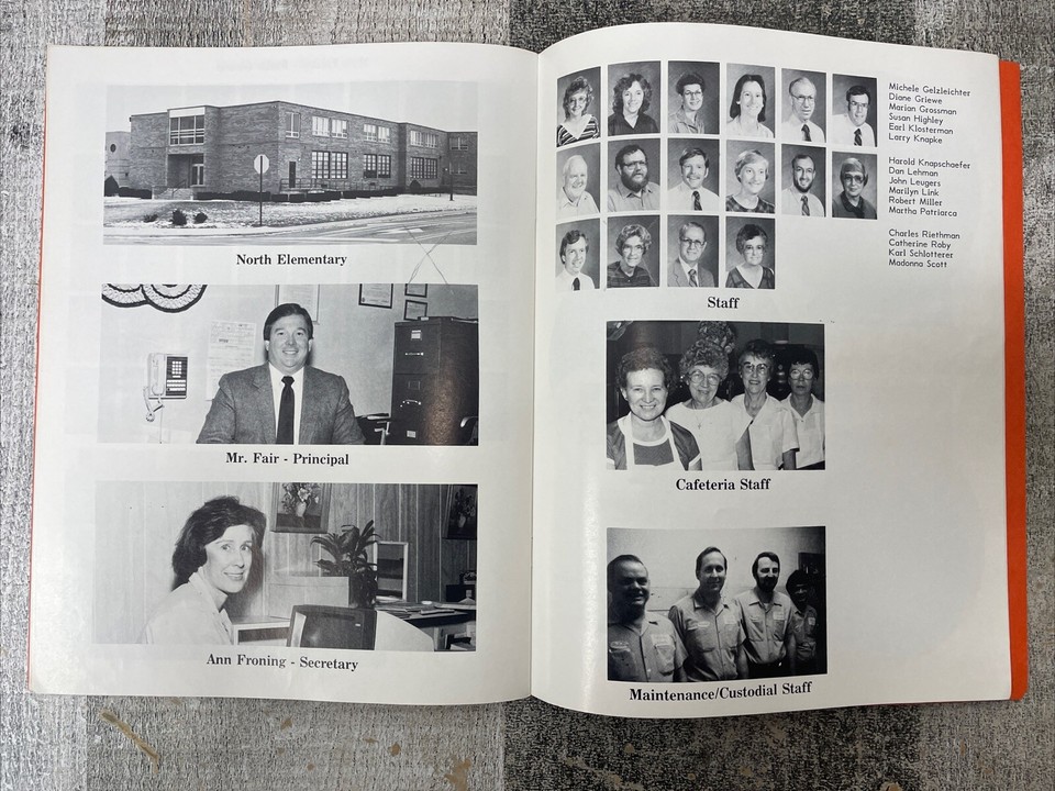 1986 Coldwater Elementary School Yearbook Coldwater Ohio eBay
