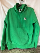 The North Face Men's Heritage Patch Pullover Hoodie MP7 Optic Emerald Size Med