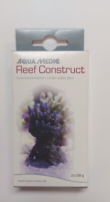 Aqua Medic Reef Construct Unterwasserkleber, 2-Komponenten Epoxidharz-Kitt 2x56g