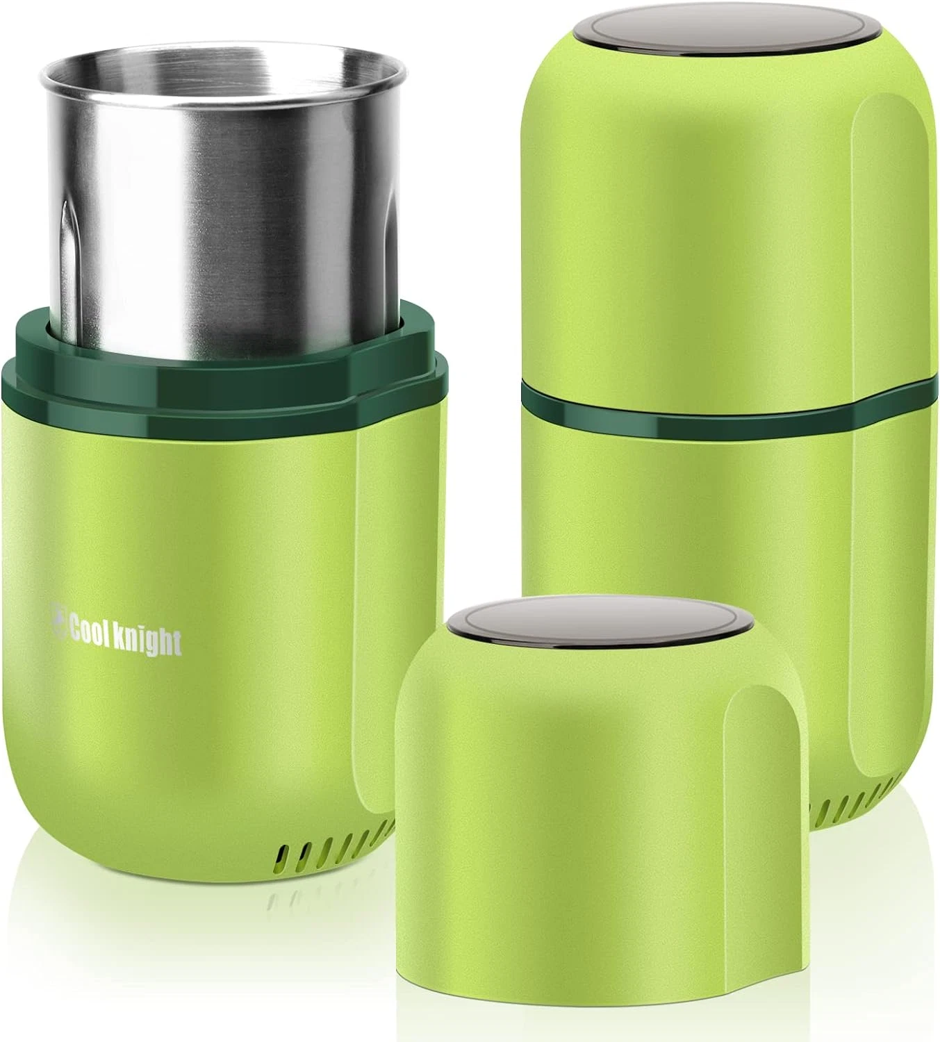 Herb Grinder [Large Capacity/Fast/Electric ]-Spice Herb Coffee Grinder with Poll