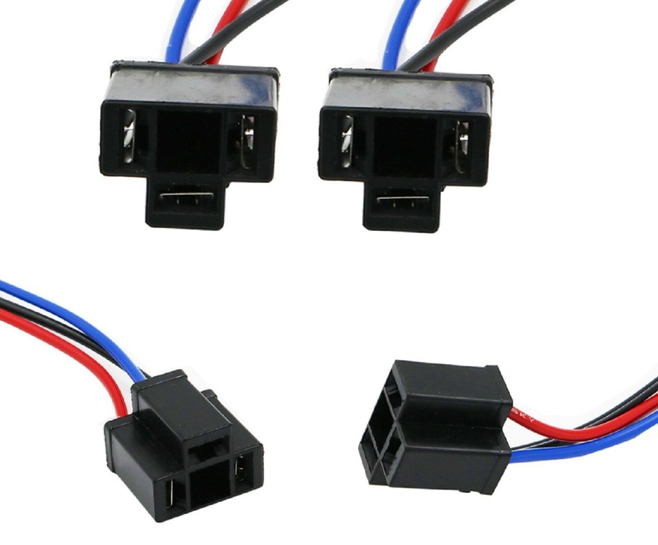 Connecteur H4 Mâle Avec Harnais De Câblage - Rallonge Pour Phares, Robuste, Neuf