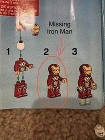 LEGO Marvel Superheroes 76007 Iron Man Mansion Attack  -complete, No Minifig