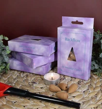 Backflow Incense Cones Pack of 20 Lavender Scent For Backflow Incense Burners