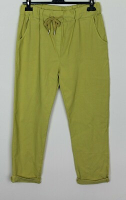 NEU DAMEN FRAUEN ÜBERGRÖSSE WEICH GLATT STRETCHIG BEQUEM MAGIC HOSE PANTS