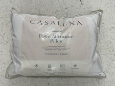 Casaluna Medium Down Alternative Pillow Standard Queen NWT T
