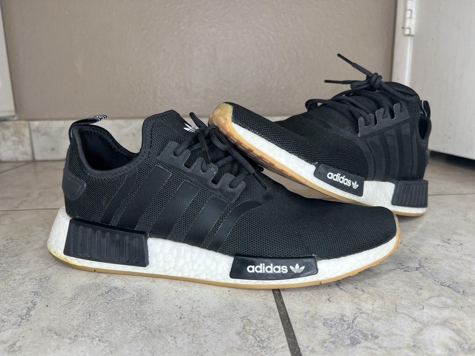 Adidas NMD_R1 NMD R1 Primeblue Black Gum Men\u0026#039;s Running Shoes GZ9257  New in Box | eBay