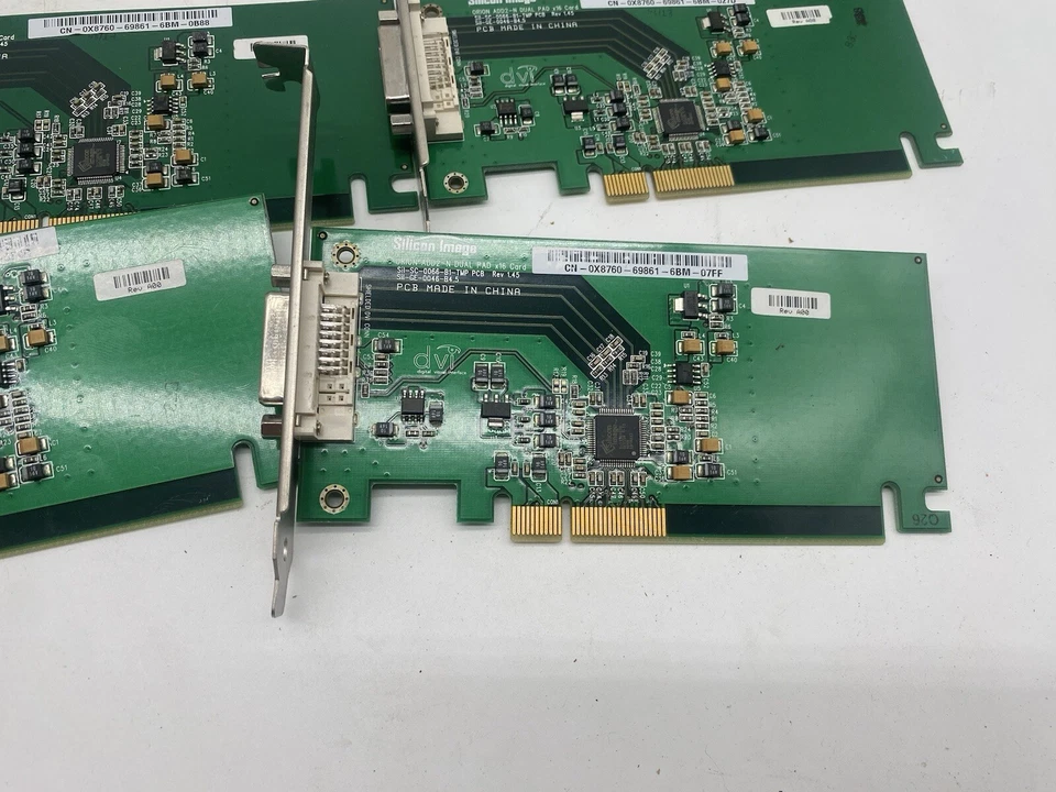 Lot of 11 Silicon Image Orion ADD2-N Dual Pad x16 PCIe DVI Video Cards - Image 2 of 4