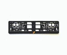 European License Number Plate Frame Holder Surround With The Flag Of Germany