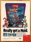 1991 Yo! Noid Nintendo NES Vintage Print Ad/Poster Domino's Pizza Game Art 90s