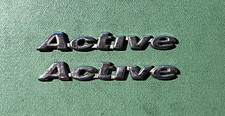 Ford Active Rear Boot Vintage Badges Emblems 83 X 10mm