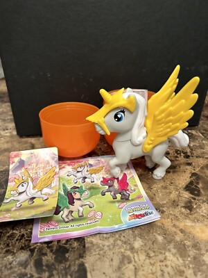 Kinder Egg Surprise Maxi Toy Horse Yellow Wings Ferrero Complete
