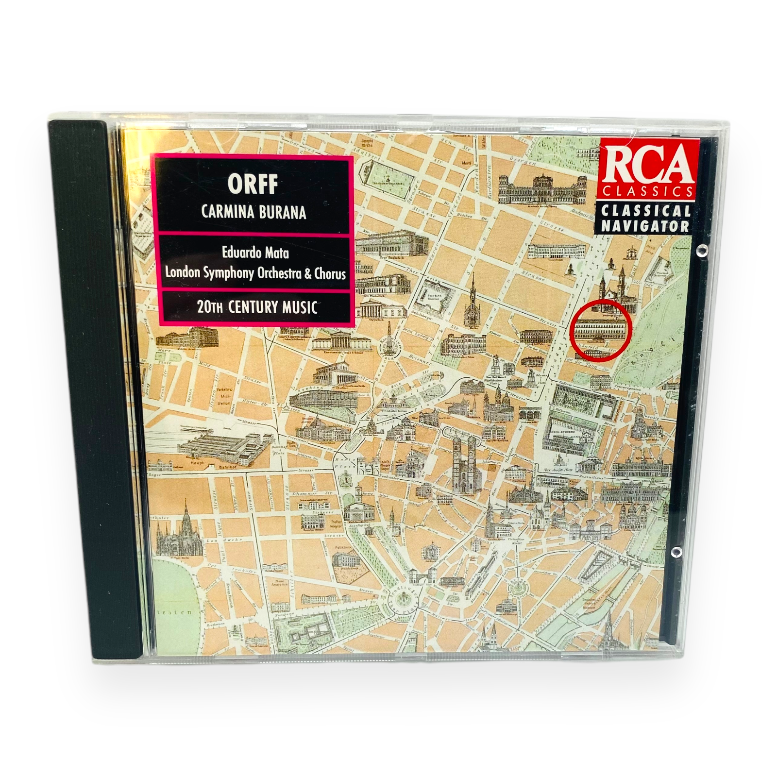 Orff, Eduardo Mata, London Symphony Orchestra & Chorus ‎– Carmina Burana ( CD )
