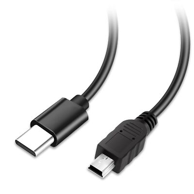 USB C to Mini USB Cable 6FT Type C to Mini USB Cord | eBay