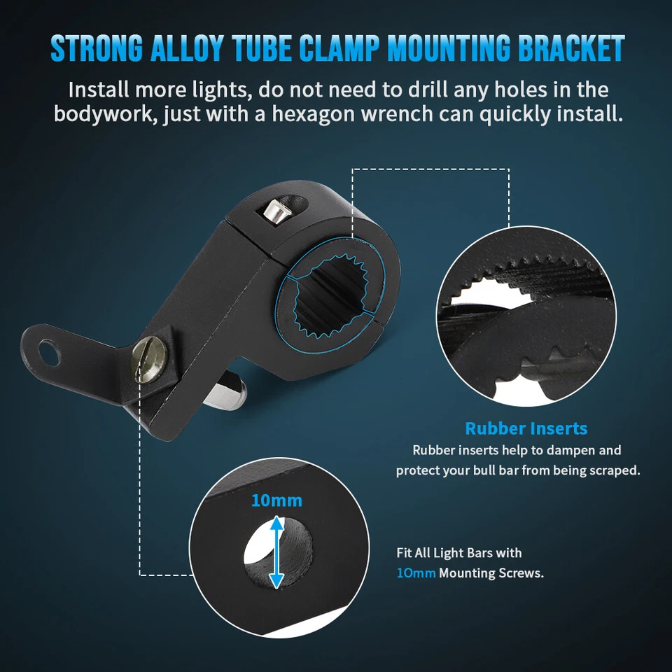 LED Headlight Light Bar Kit For Yamaha YZ250F YZ450F YZ250FX YZ450FX Plug-N-Play - Image 3 of 4