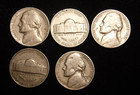 1951 D P S Jefferson Nickels Lot of 25 coins — photo 3
