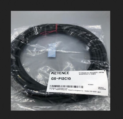 KEYENCE GS-P12C10 , Cables for M12 connector type models Standard