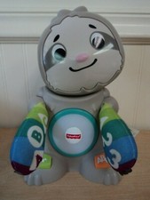 Fisher-Price Linkimals Smooth Moves Sloth Baby Learning Toy with Music Light