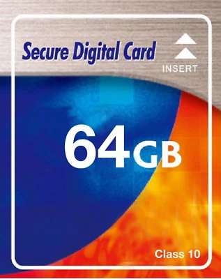 SDHC 64GB SDXC Class 10 64 GB Speicherkarte für Kamera Nikon Coolpix B500
