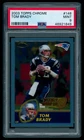 2003 Topps Chrome TOM BRADY (Weekly Wrap Up ed.) 2nd Year #148 PSA 9 MINT GOAT
